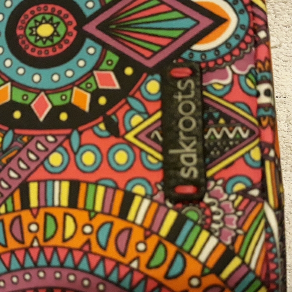 Sakroots Cosmetic Makeup Accessories Travel Bag Vegan - Picture 3 of 16